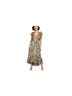 Drew 100% Polyester 100% Polyester Floral Ivory Tan Brown Green Casual Dress Size S - photo 1