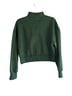 Grane Green White Long Sleeve Top Size S - photo 2