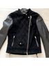 J.Lindeberg 100% Suede 100% Nylon 50% Leather Black Leather Jacket Size M - photo 12