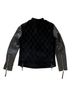 J.Lindeberg 100% Suede 100% Nylon 50% Leather Black Leather Jacket Size M - photo 2