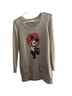 Cache Graphic Gray Casual Sweaters Size XL - photo 1