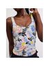 FP Movement Floral Pink White Sleeveless T-Shirt Size M - photo 5