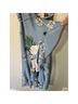 Leith 100% Rayon 100% Polyester Floral Blue Casual Dress Size XS - photo 5