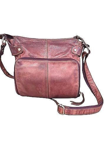 Fossil Leather Crossbody Bag (view 2)