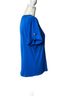 Michael Kors Blue Short Sleeve Blouse Size S - photo 3