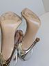Gianvito Rossi 100% Patent Leather Silver Heels Size EU 37 - photo 14