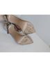 Gianvito Rossi 100% Patent Leather Silver Heels Size EU 37 - photo 13