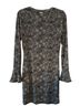 Michael Kors Print Black Gray Casual Dress Size S - photo 2