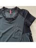 HIGH Tech 100% Nylon Black Short Sleeve Top Size 4 - photo 11