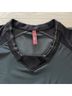 HIGH Tech 100% Nylon Black Short Sleeve Top Size 4 - photo 4