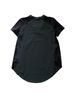 HIGH Tech 100% Nylon Black Short Sleeve Top Size 4 - photo 2