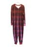 Natural Life 100% Polyester Floral Multi Color Jumpsuit Size M - photo 1