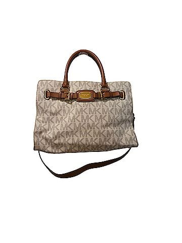 Michael Kors Leather Tote (view 1)