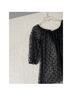 Cache Polka Dots Black 3/4 Sleeve Blouse Size XS - photo 5
