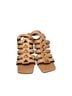 Schutz 100% Leather Solid Brown Tan Sandals Size 8 - photo 3