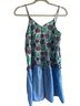 J.Crew Floral Stripes Multi Color Swimsuit Cover Up Size XS - photo 1