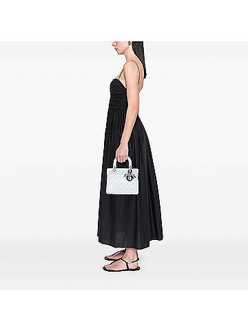 Dior Medium Lambskin Cannage Lady Dior (view 2)