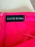 David Koma Pink Wool Skirt Size 10 - photo 3