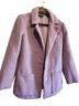 For Love & Lemons 100% Polyester Purple Coat Size XS - photo 1