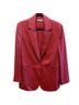 Reformation 100% Lyocell 100% Rayon Red Blazer Size XS - photo 2
