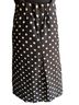 J.Crew Polka Dots Black White Casual Dress Size 2 - photo 2