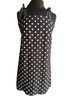 J.Crew Polka Dots Black White Casual Dress Size 2 - photo 1