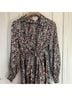 Cinq à Sept 100% Polyester Floral Pink Blue Casual Dress Size 4 - photo 7