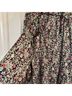 Cinq à Sept 100% Polyester Floral Pink Blue Casual Dress Size 4 - photo 8