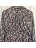 Cinq à Sept 100% Polyester Floral Pink Blue Casual Dress Size 4 - photo 9