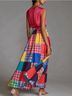 Maeve 100% Polyester 100% Viscose Print Pink Yellow Blue Green Black Casual Skirt Size S - photo 3