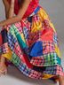 Maeve 100% Polyester 100% Viscose Print Pink Yellow Blue Green Black Casual Skirt Size S - photo 13