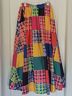 Maeve 100% Polyester 100% Viscose Print Pink Yellow Blue Green Black Casual Skirt Size S - photo 7