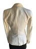 MNG 100% Linen White Blazer Size 4 - photo 2
