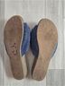 Blowfish Malibu Floral Blue Tan Sandals Size 7 - photo 3