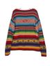 Ralph Lauren Aztec Or Tribal Print Multi Color Pullover Sweater Size M - photo 5