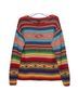 Ralph Lauren Aztec Or Tribal Print Multi Color Pullover Sweater Size M - photo 2