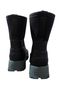 Hunter Black Teal Rain Boots Size 10 - photo 2