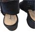 American Eagle Shoes Graphic Black Wedges Size 6 1/2 - photo 2