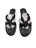 Brighton 100% Leather Black Silver Sandals Size 7 - photo 1