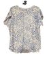123 Floral Blue White T-Shirt One size - photo 2