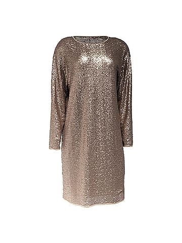 Max Mara  Max Mara Weekend Sequined Mini Dress in Brown Polyester (view 1)