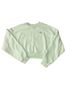 Alo Solid Green Pullover Sweater Size M - photo 1