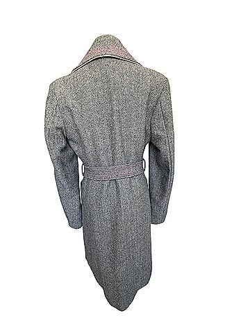 Guess Vintage  Tweed Herringbone  Coat (view 2)