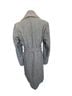 Guess 40% Wool 30% Polyester 30% Acrylic 100% Polyester Houndstooth Gray Coat Size M - photo 2