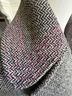 Guess 40% Wool 30% Polyester 30% Acrylic 100% Polyester Houndstooth Gray Coat Size M - photo 4