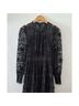 Needle & Thread 100% Polyester Black Casual Dress Size 4 - photo 4
