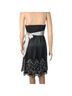 Teeze Me 100% Polyester Floral Black Gray Cocktail Dress Size M - photo 2