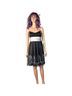 Teeze Me 100% Polyester Floral Black Gray Cocktail Dress Size M - photo 6