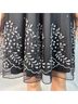 Teeze Me 100% Polyester Floral Black Gray Cocktail Dress Size M - photo 5