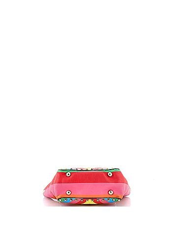 Valentino Garavani 1973 Rockstud Tote Striped Leather Mini (view 2)